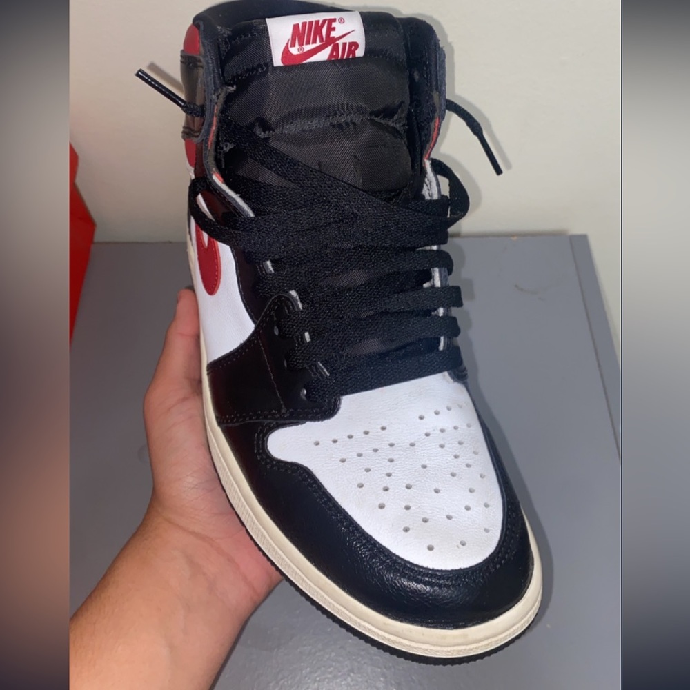 Jordan 1 Retro High Black Gym Red